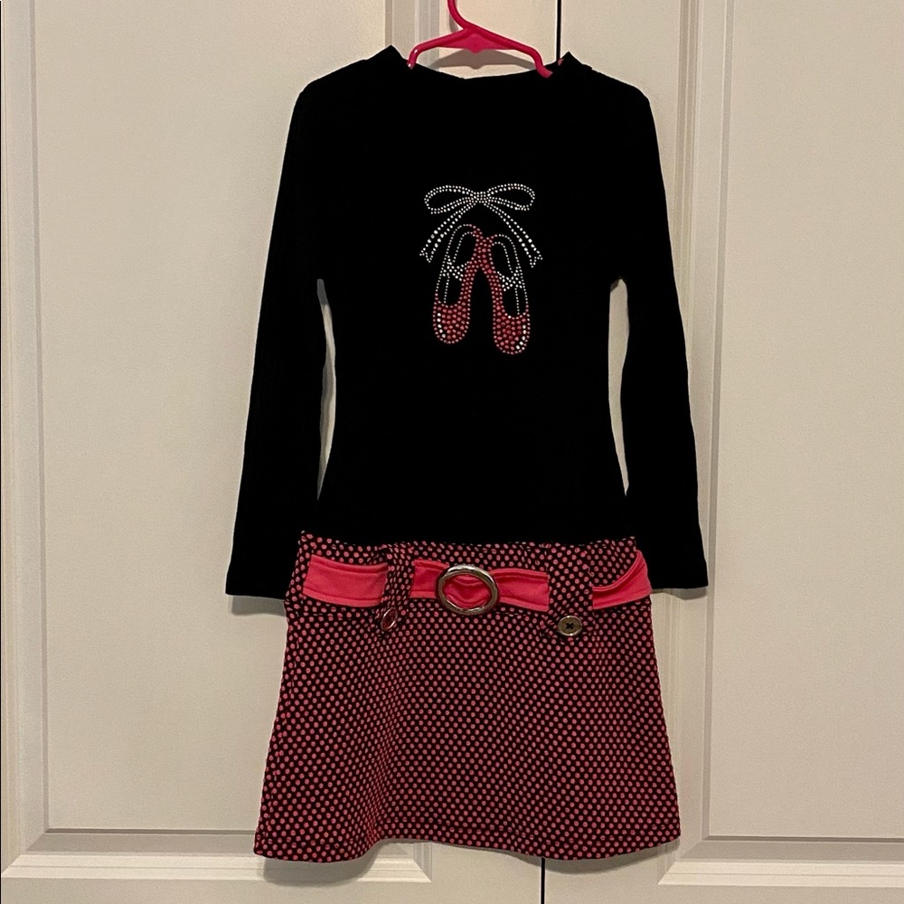 NWOT - Pinky ballet slipper dress